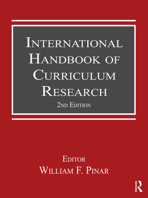 cover image of International Handbook of Curriculum Research